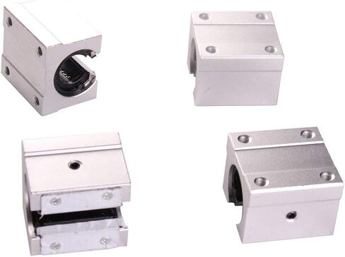 4pcs Linear Bearing Slides, Model SBR10UU-SBR25UU, Length 10-25mm,mainly Used for CNC Parts, 3D Printer Parts, Precision Machine Tools(SBR12UU) in Saudi Arabia