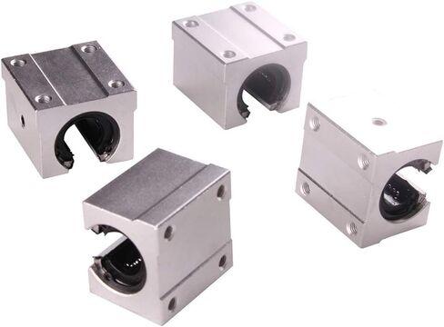 4pcs Linear Bearing Slides, Model SBR10UU-SBR25UU, Length 10-25mm,mainly Used for CNC Parts, 3D Printer Parts, Precision Machine Tools(SBR12UU) in Saudi Arabia