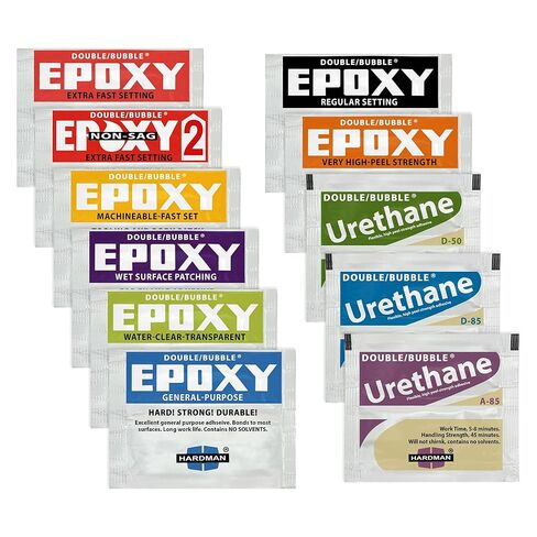 Hardman Double Bubble Multipack Epoxy urethane Set - 11 نوعًا in Saudi Arabia