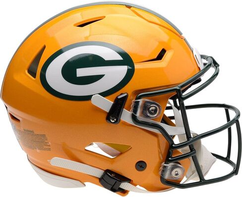 Riddell Bay Packers Revolution SPEED Flex Flex Football Helmet - NFL Authentic Celmets in Saudi Arabia
