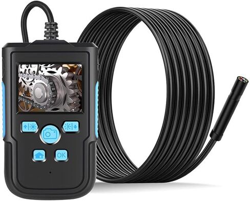 HD Pipe Endosoving Camera ، 2.4 بوصة مصغرة ، منظار فحص الأنابيب الصناعية المصغرة ، كاميرا فحص أنابيب الصرف الصحي للسيارة ، 5 أمتار in Saudi Arabia