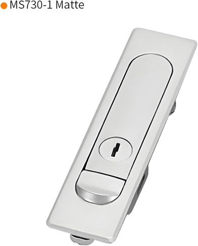 MS730 Zinc Alloy Push Button Panel Lock Electric Cabinet Switch Control Latch Network Door 1Pcs(Matte) in Kuwait