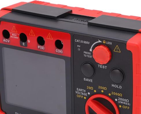 GT5105A 2000Ω مقاومة الأرض الرقمية اختبار المقاومة الأرض المقاومة مقياس أوم لمقاومة الأرض مع حملات محمولة ، أكثر اكتمالا ، دقة أعلى in Saudi Arabia