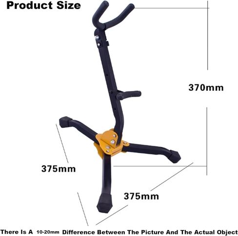 Saxophone Stand,Iron Floor Display Bracket,Portable Tripod,Suitable for Alto/Tenor Saxophone,Easy to Fold and Store in Saudi Arabia