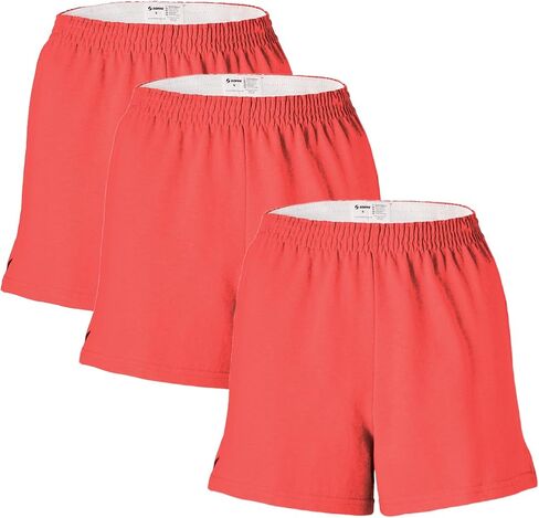 Soffe Women's Cheer Active Shorts: Trendy Fashion Cardinal in Saudi Arabia