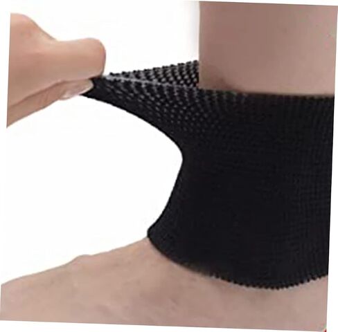 2Pcs Breathable Ankle Protectors Elastic Compression Sleeve for Sports Anti-Wear Ankle Covers for Ice Skating Comfortable Sweat-Absorption Pads for Men and Women in Saudi Arabia