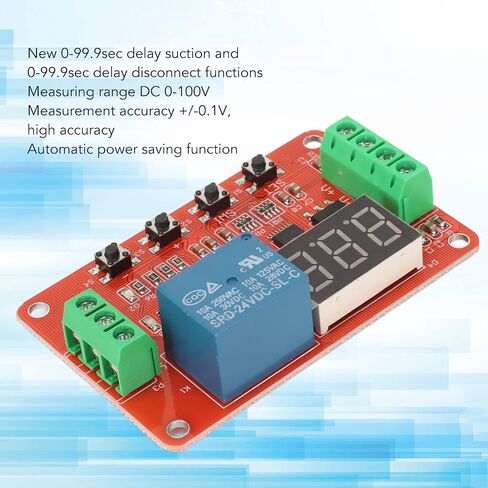 Digital Voltage Comparator Voltage Measurement Charge Discharge Overvoltage Undervoltage Overload Module (24V) in Saudi Arabia