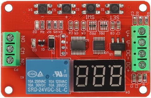Digital Voltage Comparator Voltage Measurement Charge Discharge Overvoltage Undervoltage Overload Module (24V) in Saudi Arabia