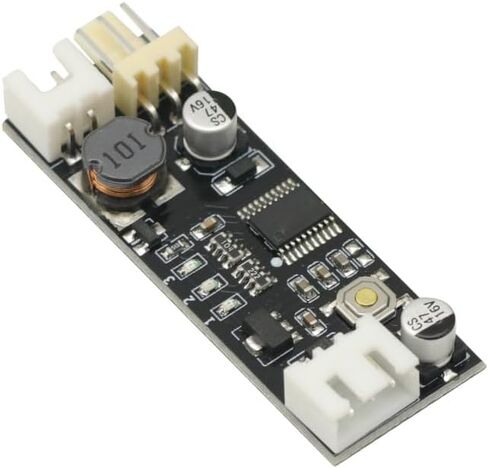 Single 12V 0.8A DC PWM 2-3 Wire Fan Temperature Control Speed Controller Chassis Computer Noise Reduction Module Board in Saudi Arabia