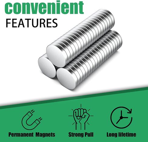 30pcs N52 mini neodymium ، 12 مم × 3 مم مغناطيس قوي in Kuwait