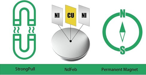 30pcs N52 mini neodymium ، 12 مم × 3 مم مغناطيس قوي in Kuwait