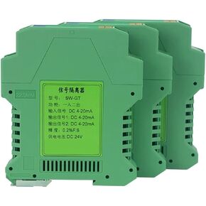 DC Signal Transmitter Analog Signal Isolator Converter AC220V 4-20mA to 4-20mA Isolator Distribution Signal Distributor in Kuwait