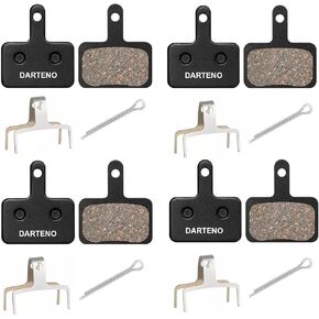 4 Pairs Bike Disc Brake Pads - Bicycle Brake Pads Replacement - Compatible with Tektro/Shimano/TRP (BR-M575 B01S MT200 M525 M515 T615 T675 M505 M495 M486 M485) - Fits Mountain Bikes & MTB E-Bike in Kuwait