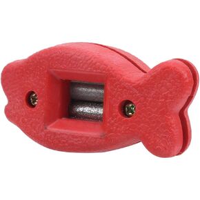 Strong Ice Skates Blade Grinder Stone, Ice Skates Blade Sharpener, Players for Figure Skating Blades Ice Hockey Skates Winter(red) in Kuwait