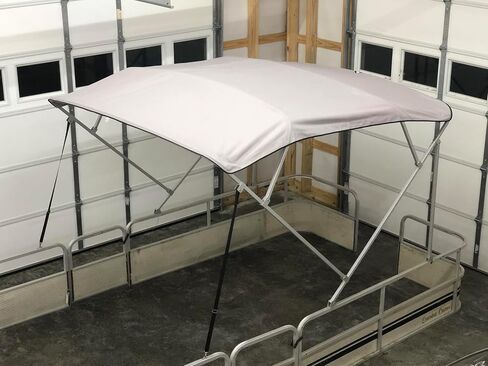 استبدال القماش العلوي Bimini مع الحذاء ، مصنوع من Qwest Pontoon Boats ، يناسب إطار المصنع! in Kuwait