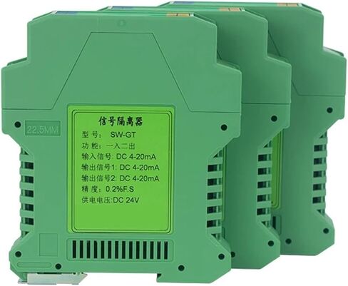 DC إشارة مرسل الإشارة التناظرية محول AC220V 4-20MA إلى 4-20MA موزع إشارة توزيع العزل in Kuwait
