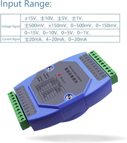 TD-4117 8 قنوات عالية الأداء وحدة الاستحواذ على الإشارة التناظرية | الرفض العالي الوضع الشائع 120 ديسيبل in Saudi Arabia