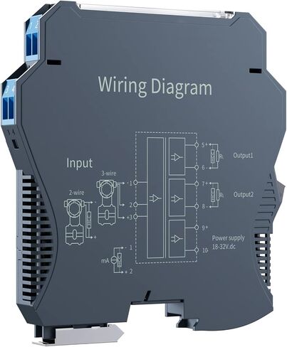 Signal Isolator 4-20mA 0-10V 0-5V 0-10mA Analog Signal Isolator 1 in 1 Out 1 in 2 Out DC Current Voltage Signal Converter(GLT-B,Input 1-5V_1 in 1 Out_Output 0-5V) in Saudi Arabia