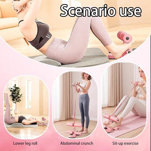 AB Training Auxiliary Device ، AB Trainer Auxiliary Machine مع عصابات ، معدات AB Trainer القابلة للتعديل متعددة الوظائف ، AB Trainer Auxiliary Equipment for Home & Gym in Kuwait