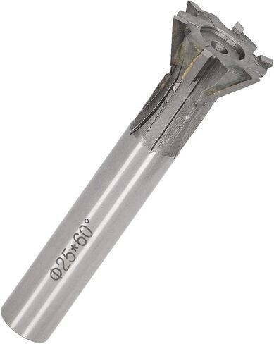 Carbide Milling Cutter 25mm Diameter 6 Flutes for Lathe, Quick Milling, Universal Shank, High Efficiency, Stainless Steel, for Machinists in Saudi Arabia