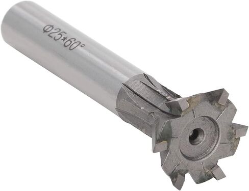 Carbide Milling Cutter 25mm Diameter 6 Flutes for Lathe, Quick Milling, Universal Shank, High Efficiency, Stainless Steel, for Machinists in Saudi Arabia