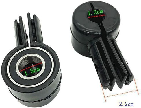 2Pcs Kids Tricycle Bearing and Connector, Mini Bike Parts Bicycle Accessory Spare Parts, Tricycle Wheel Bearing, for Toddlers in Saudi Arabia