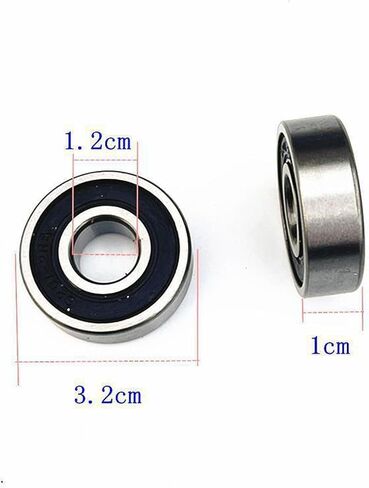 2Pcs Kids Tricycle Bearing and Connector, Mini Bike Parts Bicycle Accessory Spare Parts, Tricycle Wheel Bearing, for Toddlers in Saudi Arabia
