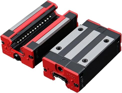 MHCN 2PCS/SET HGH20CA HGW20CC SLIDE BLOCK لـ HGR20 أدلة خطية تحمل لجهاز التوجيه CNC (2PCS HGW20CC) in Saudi Arabia