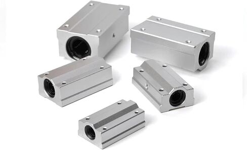 1pc SCS25LUU Linear Motion Ball Bearings CNC Parts Slide Block Bushing For25mm Linear Shaft Guide Rail CNC Parts in Saudi Arabia
