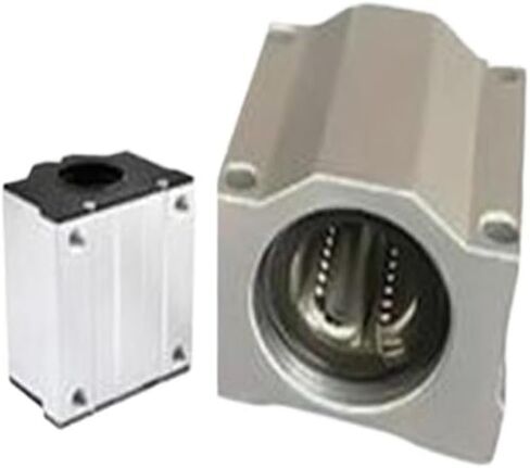1PC SCS25UU محامل كرة الحركة الخطية الأجزاء CNC شريحة الشريحة كتلة جلبة For25mm دليل العمود الخطي أجزاء CNC CNC (أصفر) in Saudi Arabia
