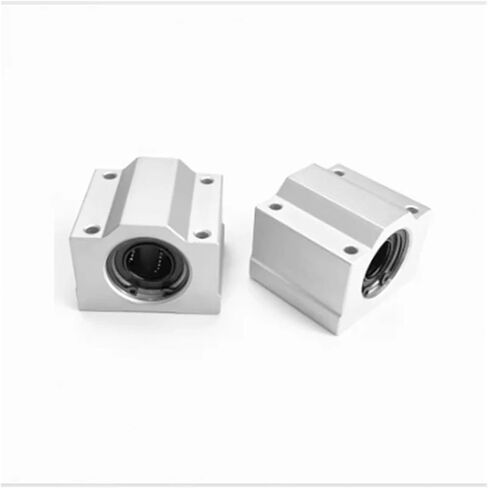 1PC SCS25UU محامل كرة الحركة الخطية الأجزاء CNC شريحة الشريحة كتلة جلبة For25mm دليل العمود الخطي أجزاء CNC CNC (أصفر) in Saudi Arabia