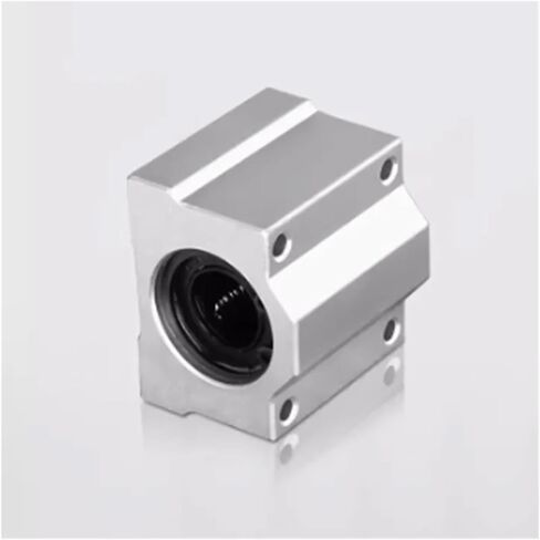 1PC SCS25UU محامل كرة الحركة الخطية الأجزاء CNC شريحة الشريحة كتلة جلبة For25mm دليل العمود الخطي أجزاء CNC CNC (أصفر) in Saudi Arabia