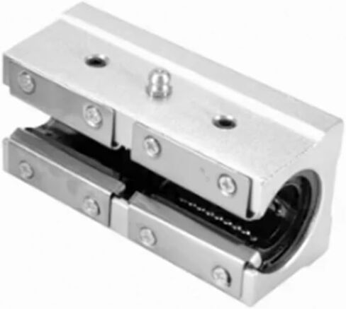 SBR16LUU SBR20LUU SBR25LUU SBR30LUU SBR40L Block Block Linear Motion Ball Block Block Match استخدام SBR Linear Line Rail (2PCS ، SBR25LUU) in Saudi Arabia