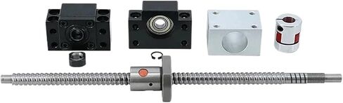 كرات معدنية Nut 200mm-1000mm Ball Screw Rod SFU1204 مع NUT 1204 + BK/BF10 END AND AND + NUT HOUBLIC in Saudi Arabia