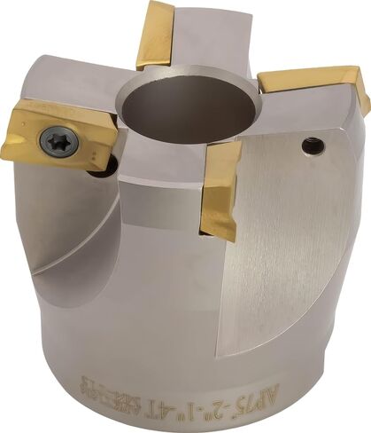 2 1/2 "75 ° Face (shell) Mill ، 1" قطر ثقب الشجرة ، 4 الناي ، مع 4 PCS APKT1604 Carbide إدراج in Kuwait