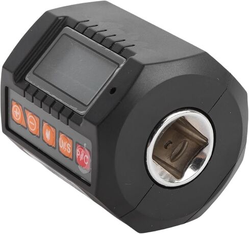 Digital Torsion Wrench Adapter 1/2 Inch Drive 20-200N.m with LCD Backlit Display Beep Reminder LED Light for Narrow Working Environments Tracking Preset Modes in Saudi Arabia