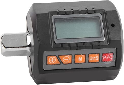 Digital Torsion Wrench Adapter 1/2 Inch Drive 20-200N.m with LCD Backlit Display Beep Reminder LED Light for Narrow Working Environments Tracking Preset Modes in Saudi Arabia