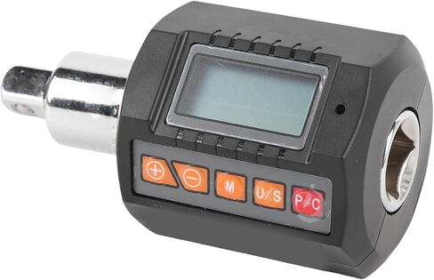 Digital Torsion Wrench Adapter 1/2 Inch Drive 20-200N.m with LCD Backlit Display Beep Reminder LED Light for Narrow Working Environments Tracking Preset Modes in Saudi Arabia