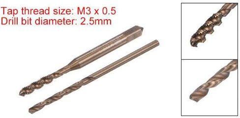 #Uus M3 x 0.5 TAP Firman Flute Tap و 2.5 مم بتات. in Saudi Arabia