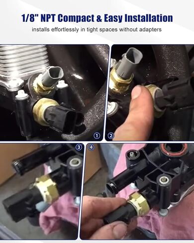 100PSI مستشعر ضغط زيت الوقود مناسب لأنظمة تسجيل البيانات EFI وأنظمة تسجيل البيانات 1/8 "NPT ، 0.5 فولت إلى 4.5 فولت ، استبدل 7990100 in Saudi Arabia