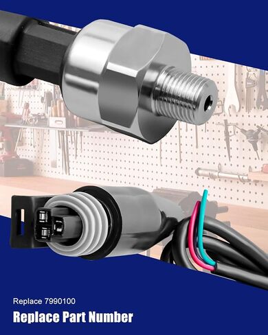 100PSI مستشعر ضغط زيت الوقود مناسب لأنظمة تسجيل البيانات EFI وأنظمة تسجيل البيانات 1/8 "NPT ، 0.5 فولت إلى 4.5 فولت ، استبدل 7990100 in Saudi Arabia