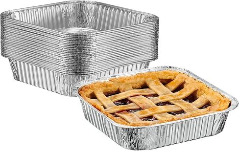 Comfy Package [30 Count] 9 x 13 Aluminum Foil Pans Half Size Deep Steam Table Pans in Kuwait