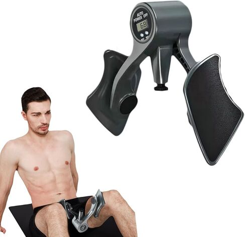 تمارين Kegel للرجال ، تمرين عضلات أرضية الحوض ، مدرب الورك 80 رطلاً ، مقاومة قابلة للتعديل ، وقت ودعوة حساب التمرينات المنزلية ، الفخذ الداخلي النحيف ، تقوية الورك in Kuwait