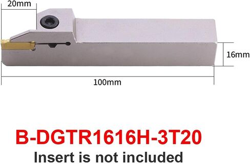 DGN Insert DGTR Holder Lathe Machining Cutting Toolholders Cutter Parting Face Grooving Tools 1Pcs(DGN3102C (1PC)) in Saudi Arabia