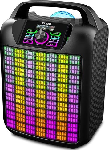 Google Ion Party Rocker Max MK2 Portable Bluetooth Karaoke Party Speaker مع Microphone and Party Lights (متجددة) in Saudi Arabia