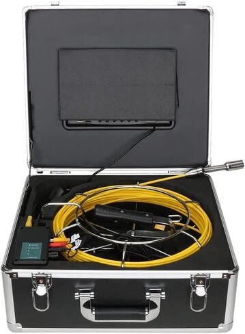 Industrial Endoscope DVR Video Recording 20M Cable with Meter Counter Sewer Pipe Inspection Cameraa,Drain Sewer Pipeline in Saudi Arabia