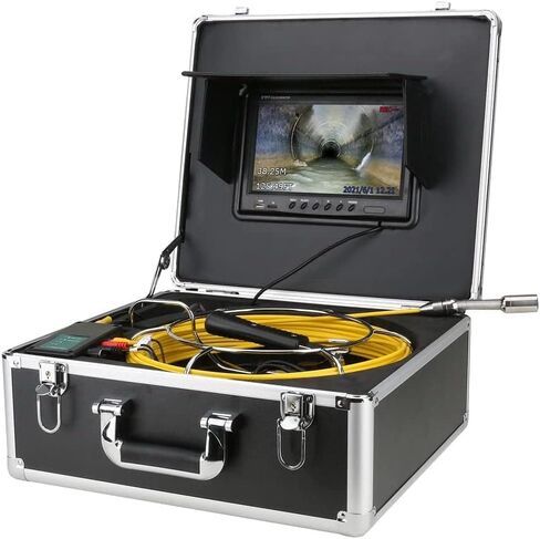 Industrial Endoscope DVR Video Recording 20M Cable with Meter Counter Sewer Pipe Inspection Cameraa,Drain Sewer Pipeline in Saudi Arabia