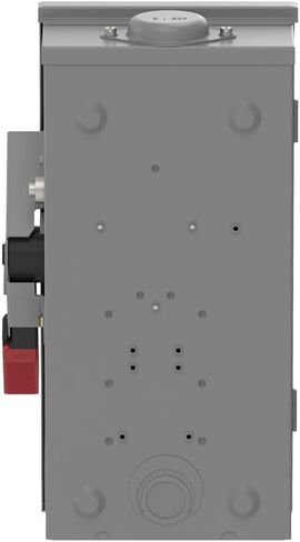 Square D Square D بواسطة Schneider Electric VHU362RB VESIPACT DUTICH SANIOND مع نافذة العرض ومؤشرات RED (ON) والأسود (OFF) ، غير مستخدم 3 عمود ، 60A ، 600VAC/600VDC ، TYPE 3R in Saudi Arabia
