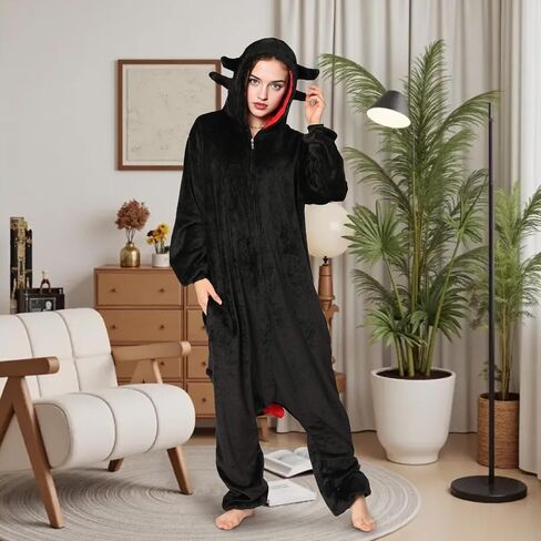 Men Women Pajamas Dragon Animal Shoes Onesie Cosplay Costume Christmas Halloween Pajamas Zipper Jumpsuit in Saudi Arabia