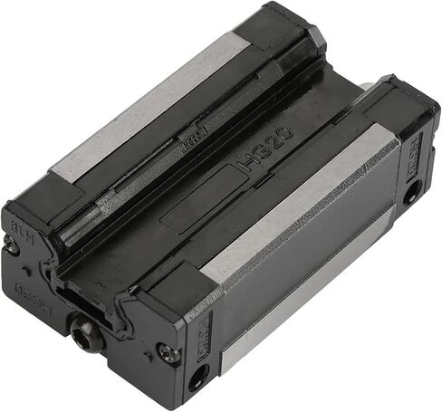 Open Linear Ball Bearing Slide Block Carriage for CNC and Automation 20mm Rail HGH20CA High Accuracy Smooth Movement Low Friction Economical Replacement in Saudi Arabia